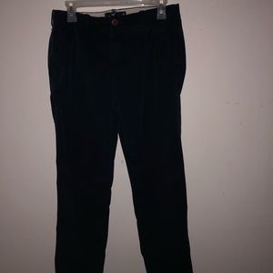 Hollister Dark Blue Slim Straight Chino Pants Mens